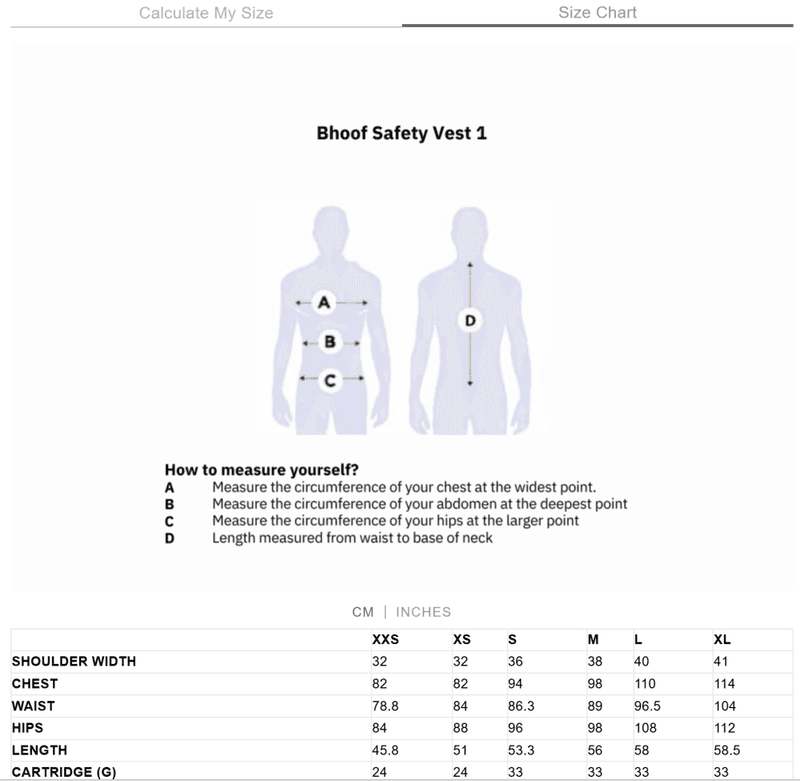 BHOOF SAFETY VEST 1 - Sort