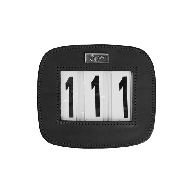 Hovedbilde Lippo Ekvipagenummer i Lær 3 siffer