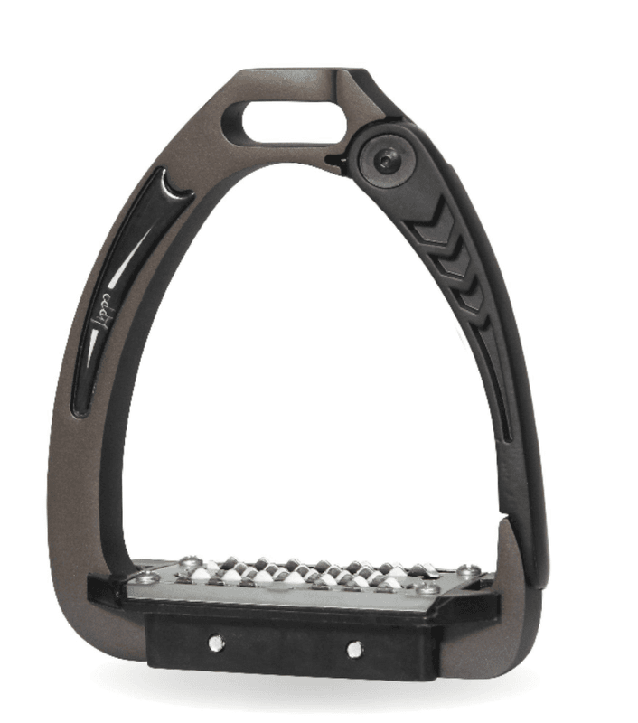 Lippo sikkerhetsstigbøyler Pro Chocolate Brun