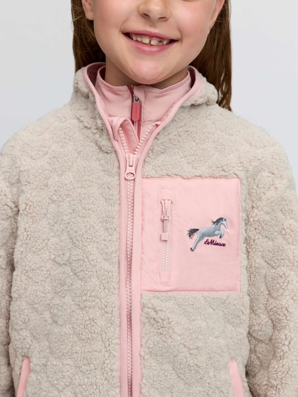LeMieux Mini Thora Heart Fleece Stone