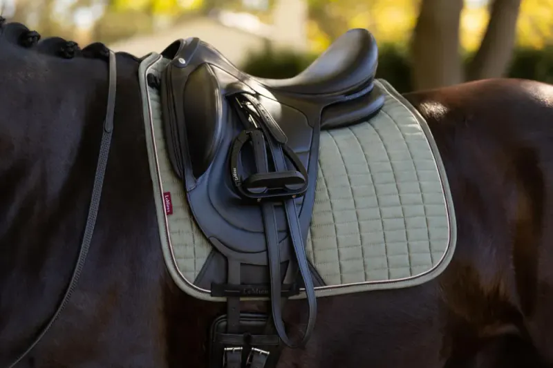LeMieux Suede Dressage Square Rosemary