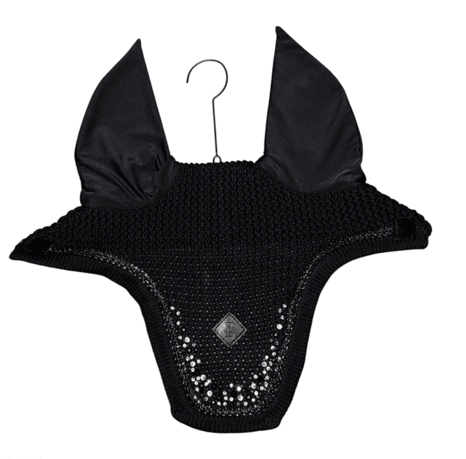 Hovedbilde Estrelle Design Crystal Ørehette sort