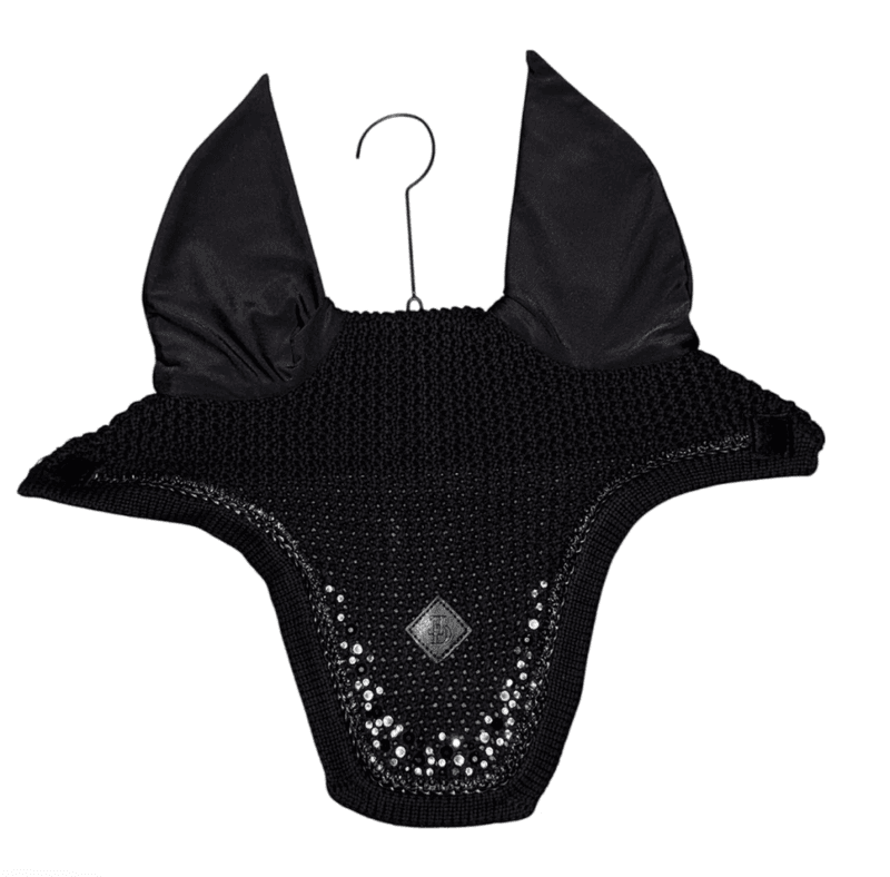 Estrelle Design Crystal Ørehette sort
