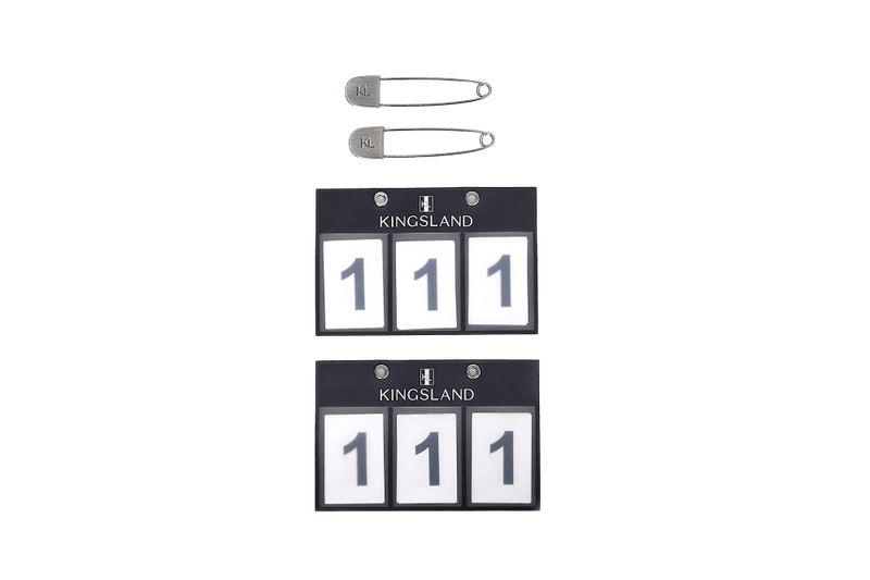 KL Classic 3-pocket Number plate, 2-pack