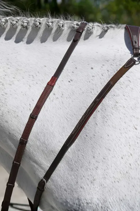 Signature by Antares  Rubber Reins w Loops